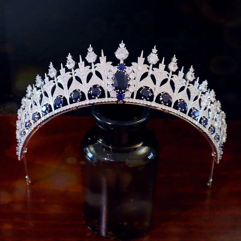 Premium Wedding Crown Headwear Luxury Wedding Birthday Crown Ball Walk Show Props