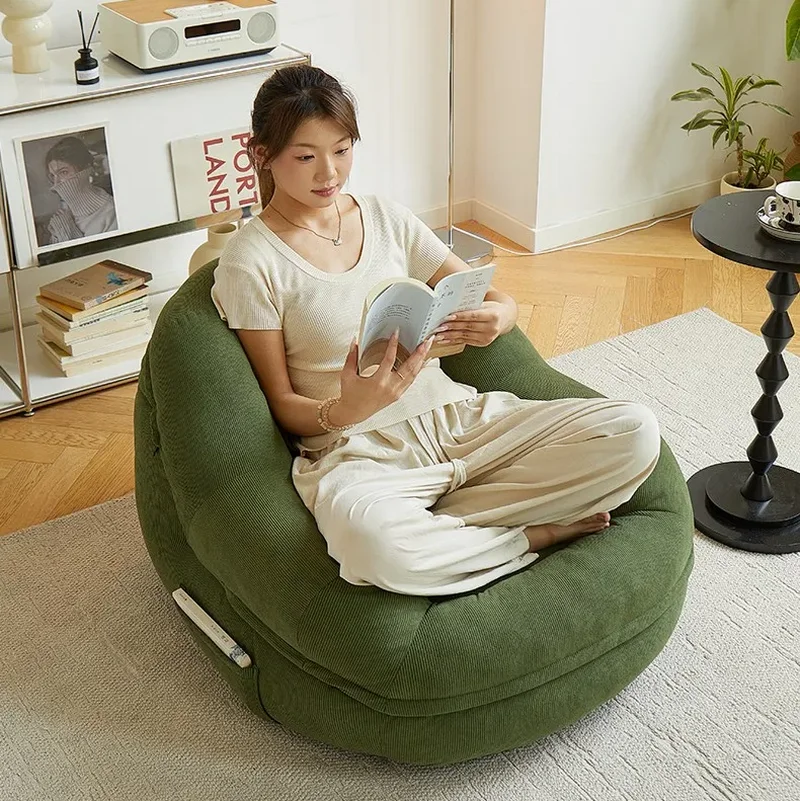 Lazy sofas can be used to sleep in, single small sofas, tatami mats, lounge chairs for living rooms BB571WH