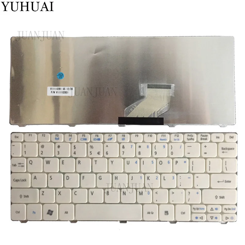 

Клавиатура A+ White Acer ZE6 ZE7 D255E D255 D260 D257 D270 AOD255E NAV70 POVE6 US