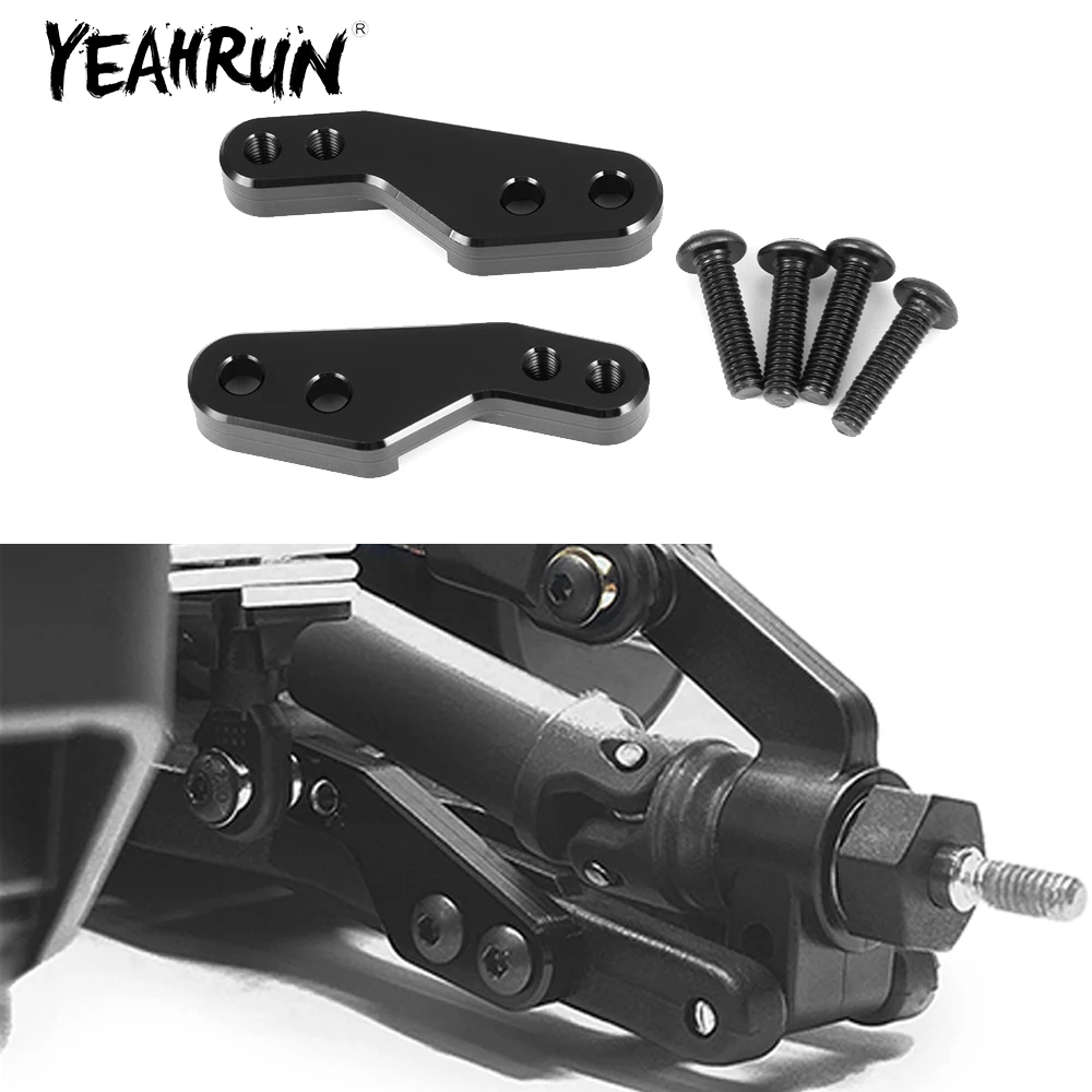 YEAHRUN อลูมิเนียมอัลลอยด์ด้านหลัง Shock Mount Tower สําหรับลาก Slash 1/10 RC รถสั้นรถบรรทุก Racing รุ่นอัพเกรด