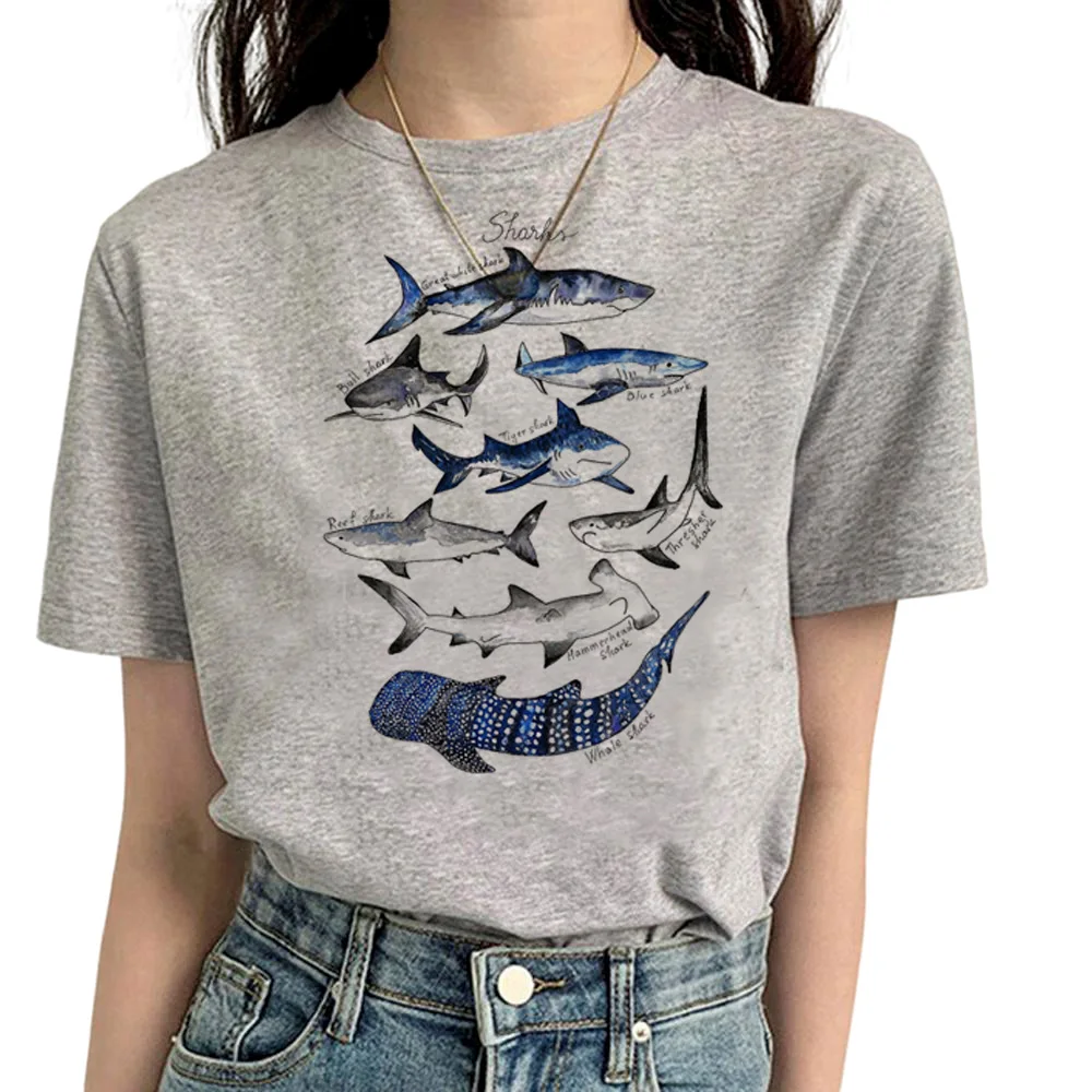 Whales Tee women manga Tee girl manga clothes