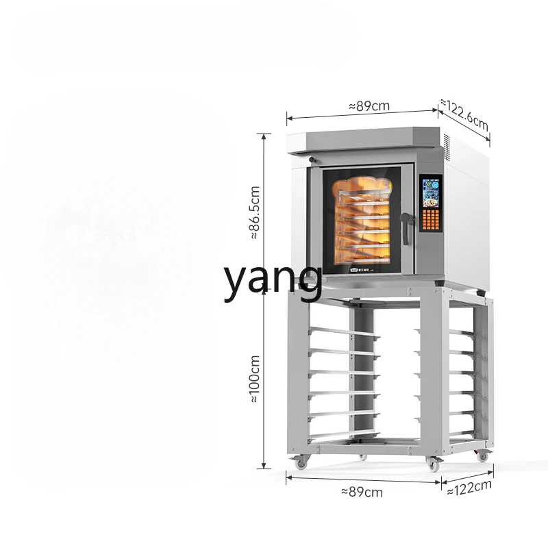 

yjq commercial rotary blast stove oven large-capacity private room baking smart steam bread