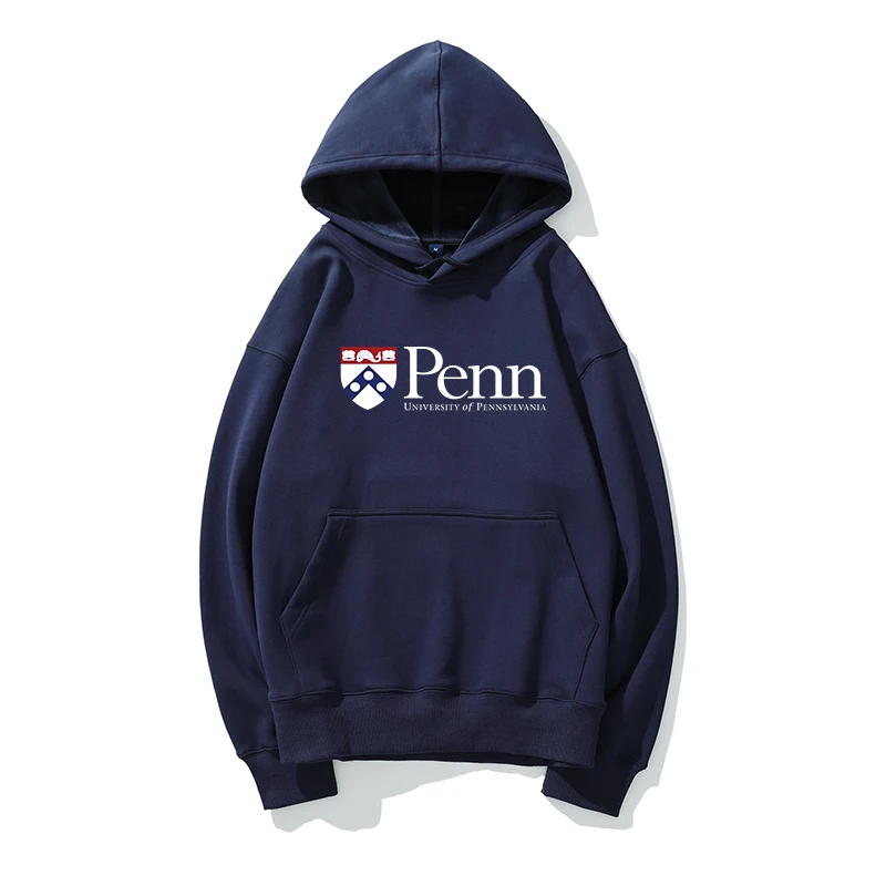 Upenn Pennsylvania University Commemorative Hoodie Ivy League School Men's Sweatshirt Party Jacket Youth Fashion