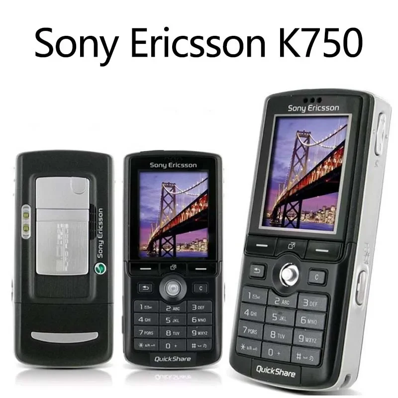 Sony Ericsson K750 K750i Fully UNLOCKED 2G Feature phone 1.8'' 2MP