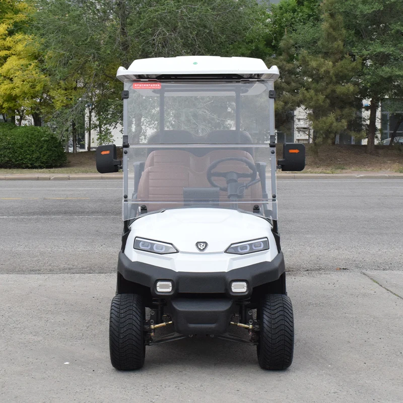 Carro de golfe utilitário elétrico de 6 lugares com bateria para venda