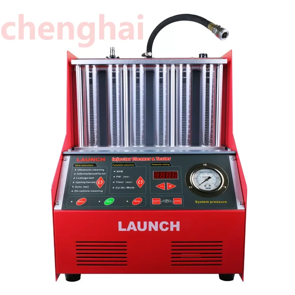 

Launch Cnc602a Injector Cleaner and Tester with English Panel Only Support 220V Fuel Injector Cleaning Machine Launch CNC-602A