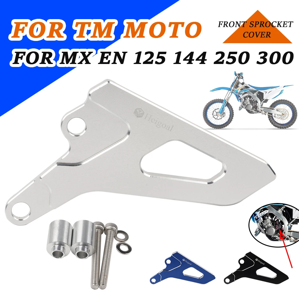 

Motorcycle Accessories Front Chain Cover Protector Sprocket Guard For TM MOTO TMMOTO MX 125 144 EN 250 300 MX125 MX250 Parts