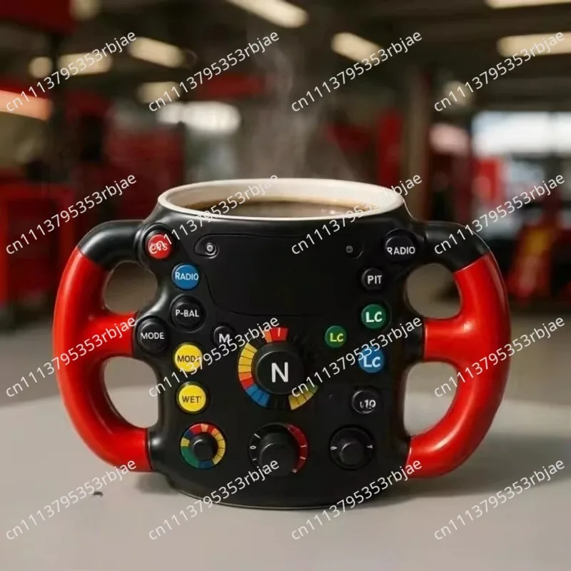 New multi-color steering wheel 3D steering wheel design 3D resin stainless steel cup