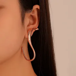 Personality Egyptian Cobra  Snake stud Earrings  for Women Fashion Egypt Punk Rock Style Party Jewelry Gifts