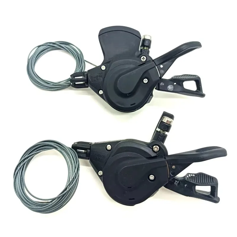 SHIMANO DEORE SL M6100 يمين 12 سرعة SL-M6100 RAPIDFIRE PLUS رافعة تحول يمين المشبك الفرقة 12s 12 فولت المحولين