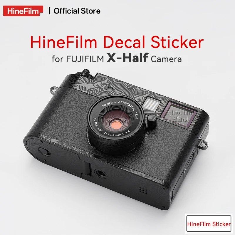 

Hinefilm Skin for Fuji X half Camera Skin Protective Film for fujifilm xhalf Camera Sticker X-half Decal Skin Wrap Covered Skin