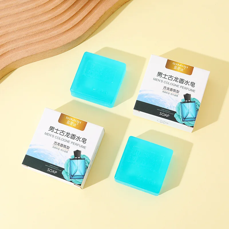 صابون حمام عطري للرجال، تنظيف لطيف لبشرة الجسم، منعش وغير زيتي، صابون مريح للعناية بملمس رائع