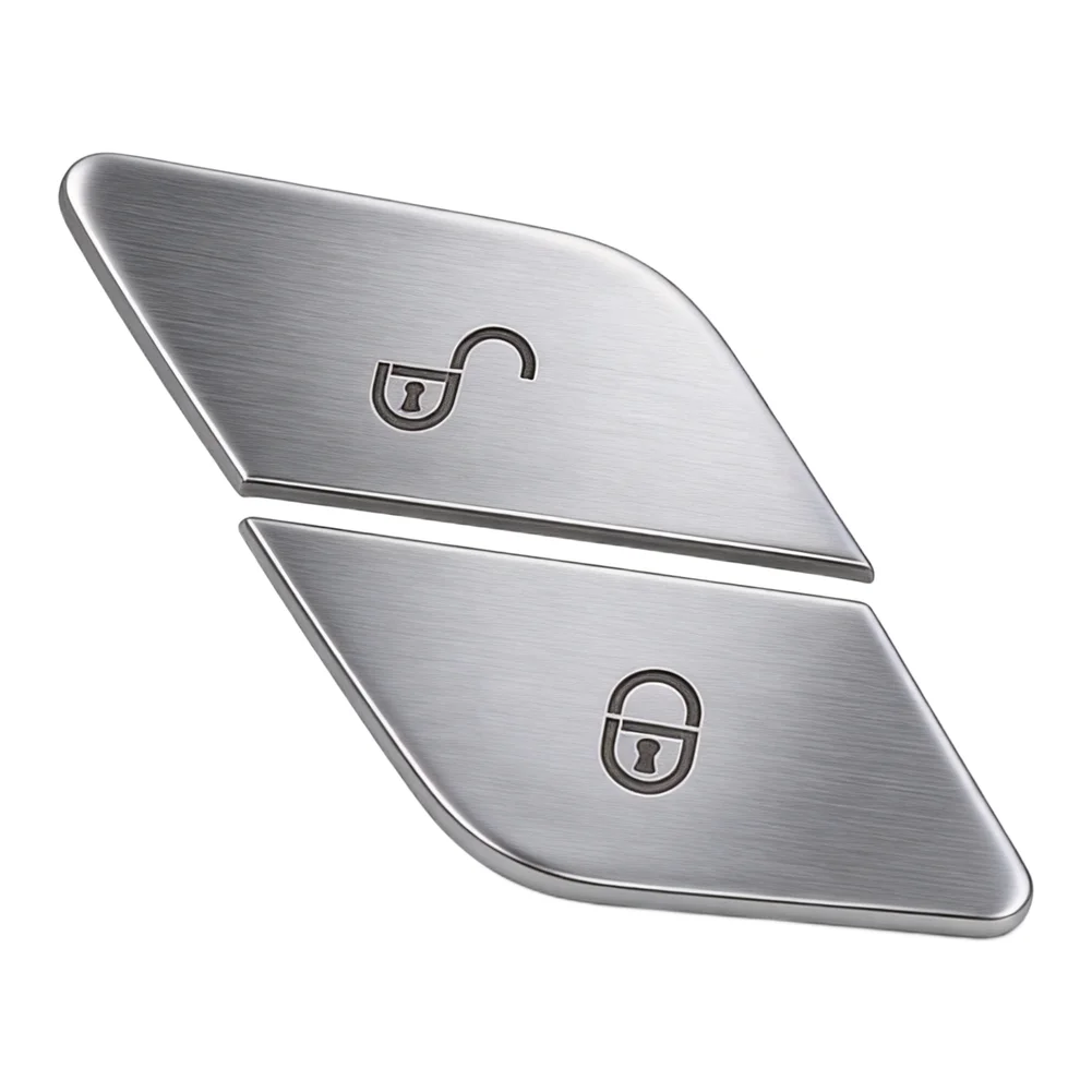 For Mercedes W205 W213 X253 Button Cover Driving Anti Rust Charming Door Easy Installation Lock Non Deformation
