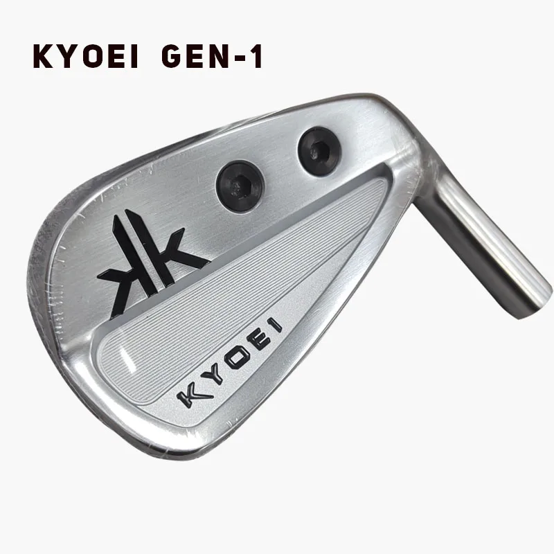 Original KYOEI-K Golf Iron Gen-1 S20C Silver Colour Forged carbon steel With CNC milled Iron Head #4-#P (7pcs )KYOEI Golf Clubs