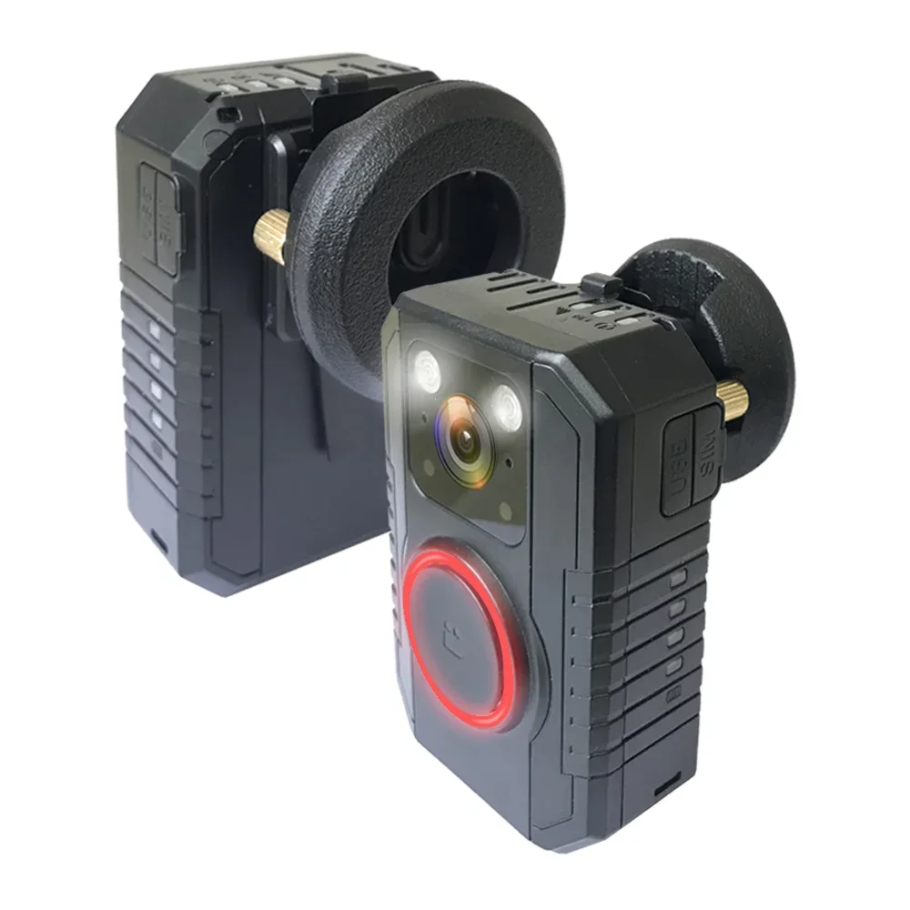 Shelleyes 4G Body Camera S4A Support Live Streaming On Platform, RTMP/RTSP , Group Intercom