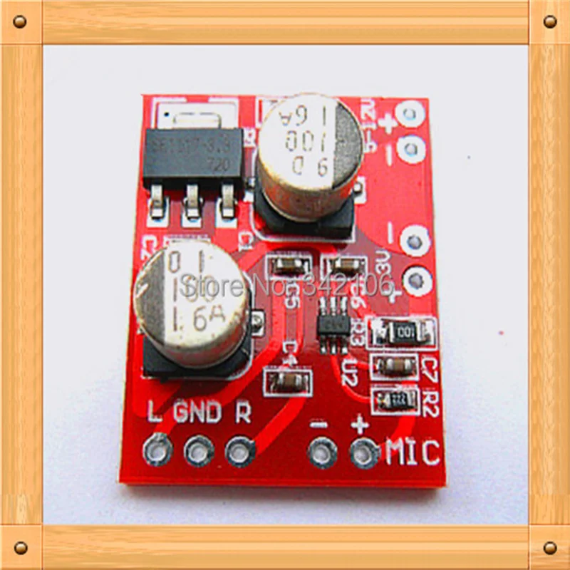 5Pcs Microphone Amplifier Board Utilizing MAX9812L Electret ASIC - Audio Signal Enhancement Circuitry
