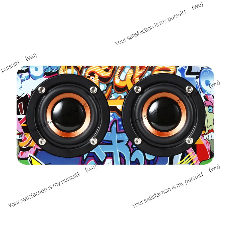 M5 home wooden wireless Bluetooth speaker mobile phone computer desktop audio LOGO gift color