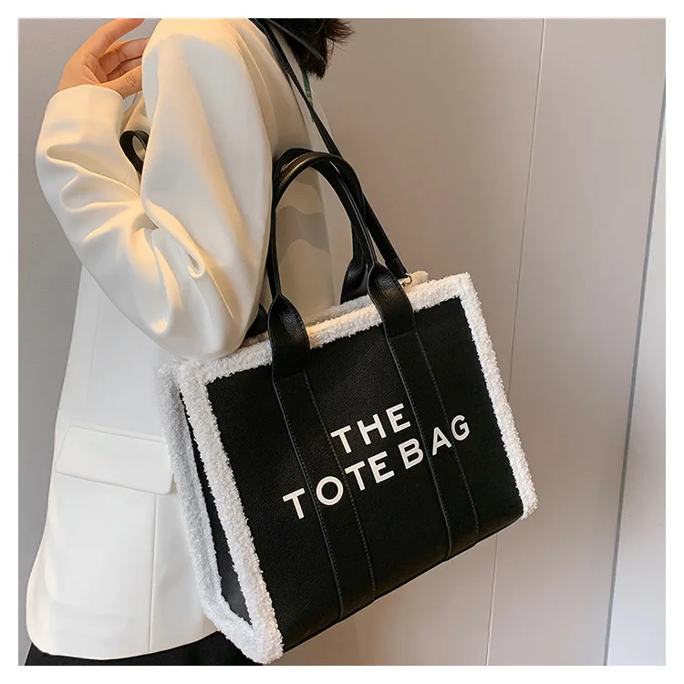 

Leather Tote Bag for Women Large Capacity Work Bag Fashion Designer Handbag Casual Shoulder Bag High Quality Commuter Purse​