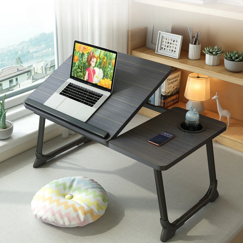 Adjustable Bed Lift Table, Folding Laptop Table, Simple Lazy Table