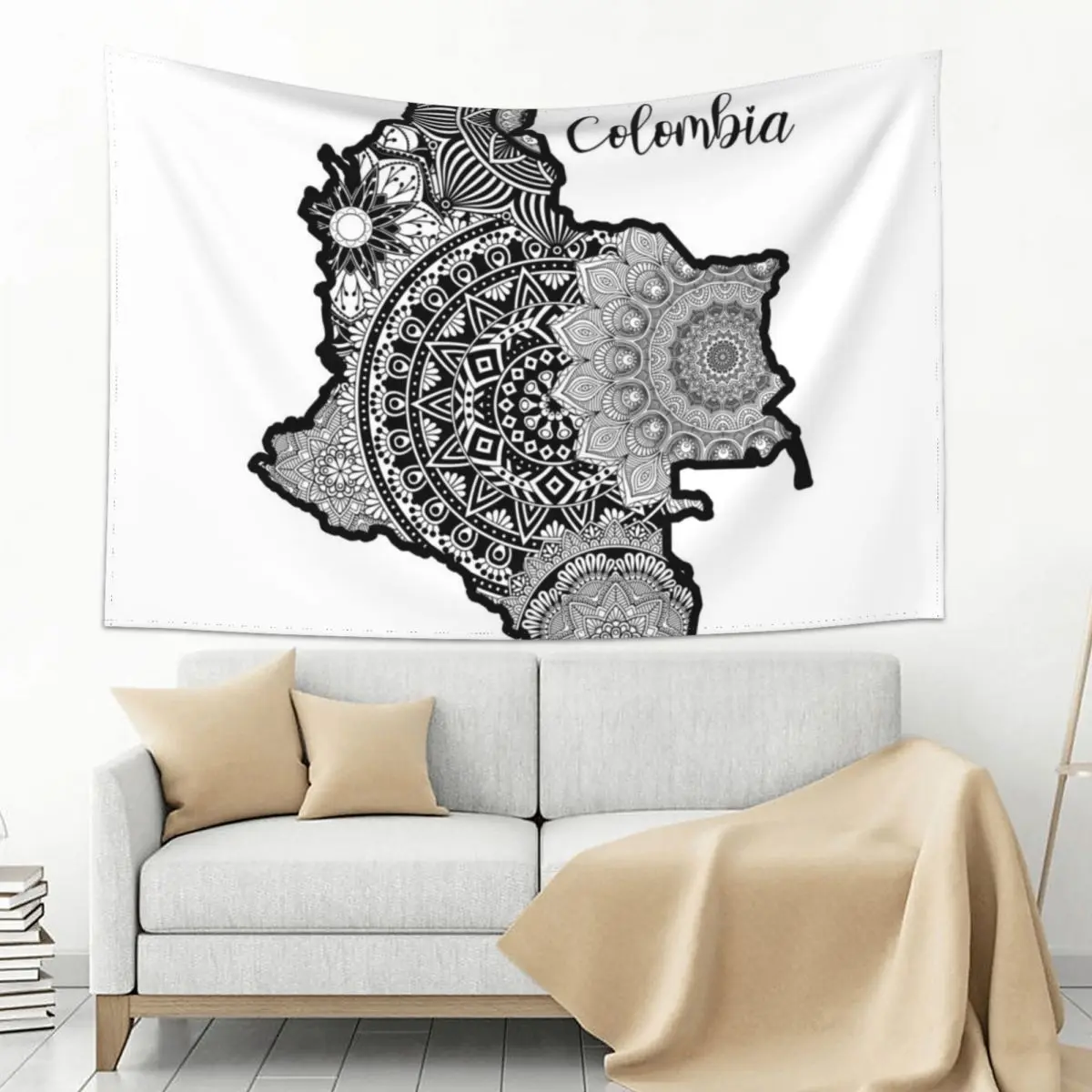 

Colombia Mandala Art Country T Shirt Sticker Tapestry