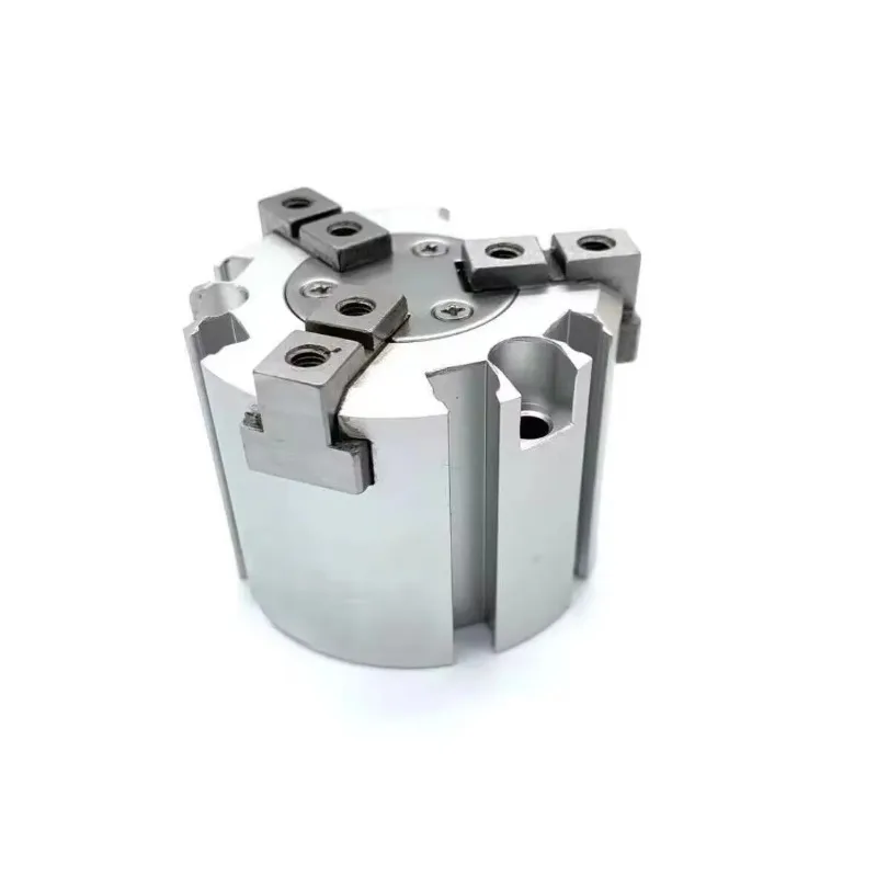 MHS3-32D 3-Finger Parallel Pneumatic Air Gripper Cylinder Double Acting High Precision Concentric Air Claw Cylinder