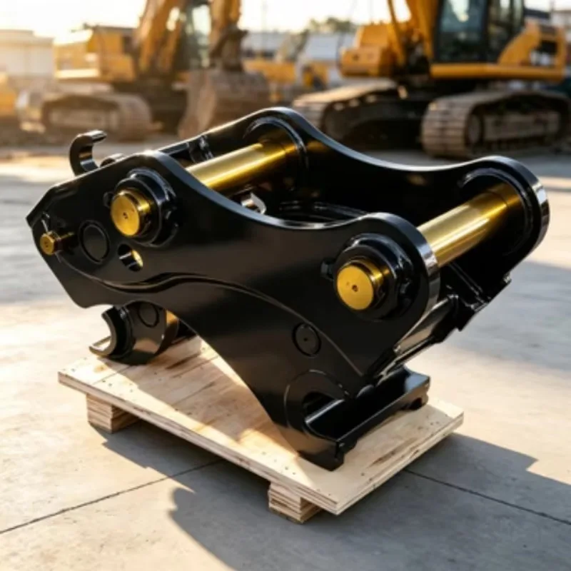 Hot Selling Dual Safety Pin Lock Quick Coupler For Caterpillar Komatsu 1.5-45T Machine