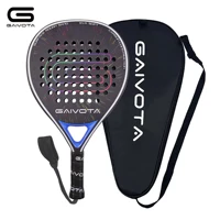 GAIVOTA 2025 New Debut PX20 Blue Padel Tennis Racket Carbon Fiber Surface Treatment EVA Memory Flexible Foam Core Padel Racket