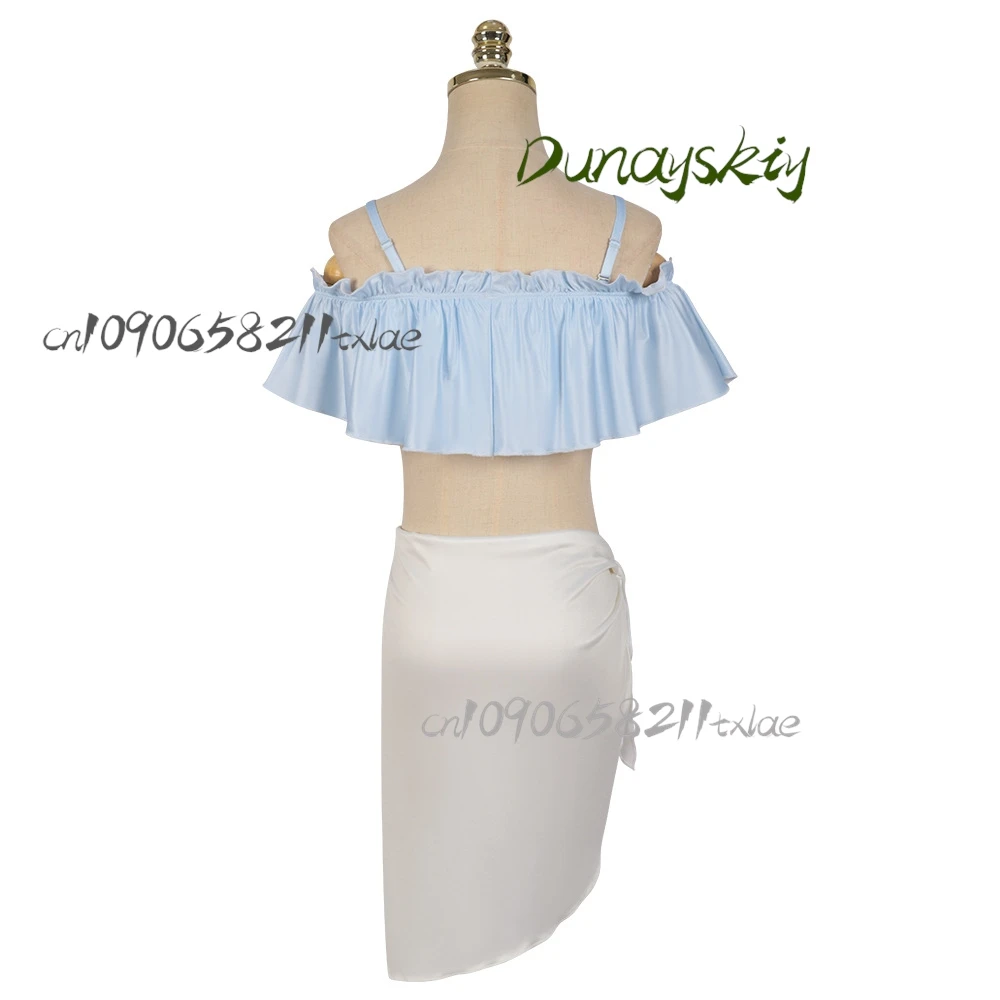 ملابس سباحة Oshi no Ko Hoshino Family 2025 Summer Cos Bundle Ai مع شعر مستعار - التخرج/الهالوين/معرض الرسوم المتحركة