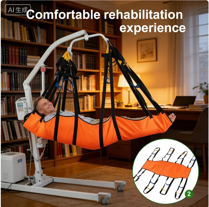 

Lifting Machine Lying Flat Sling Extended Lying Flat Bed Elderly Handling Hanging Pocket Hemiplegia Stroke Care