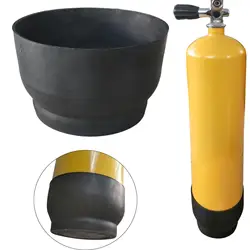 Diving BCD Cylinder Tank Boot Diver Corrosion Resistant Protection Base PVC Rubber Underwater Activities Cover Scuba Tank Boot