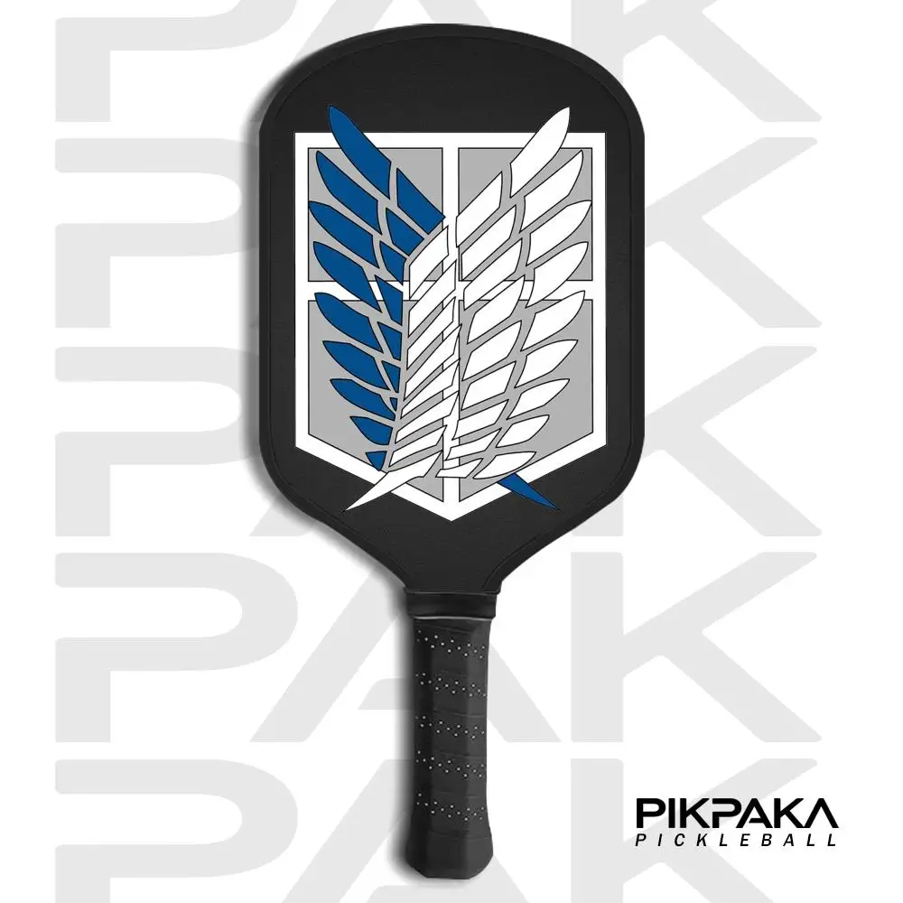 アニメ進撃の巨人ピクルボールパドルt700カーボンファイバー16mmハニカムコアサンドブラスト表面コンフォートグリップラケット