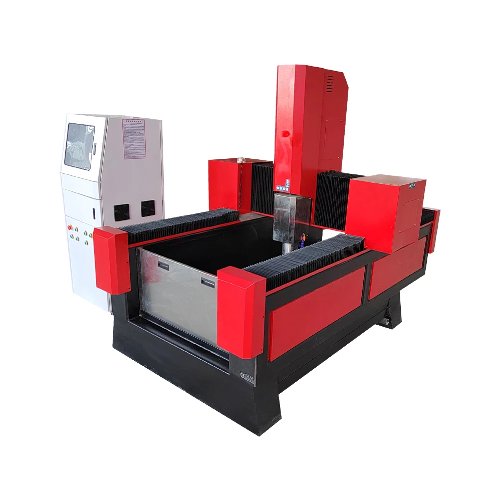 China Heavy Duty Small Size 9015 Stone Marble Granite Tombstone Engraver Milling CNC Machine 3 Axis Stone CNC Router Machine