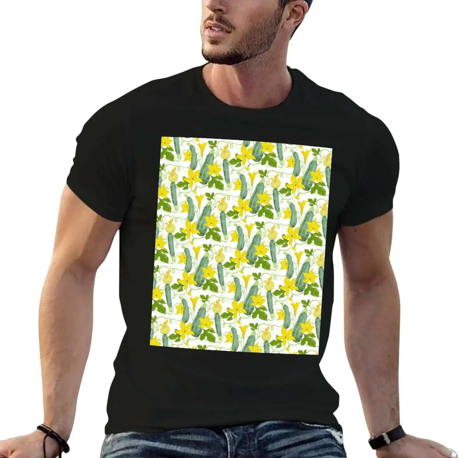 

Courgette flowers T-Shirt funny gifts topping mens t shirts pack