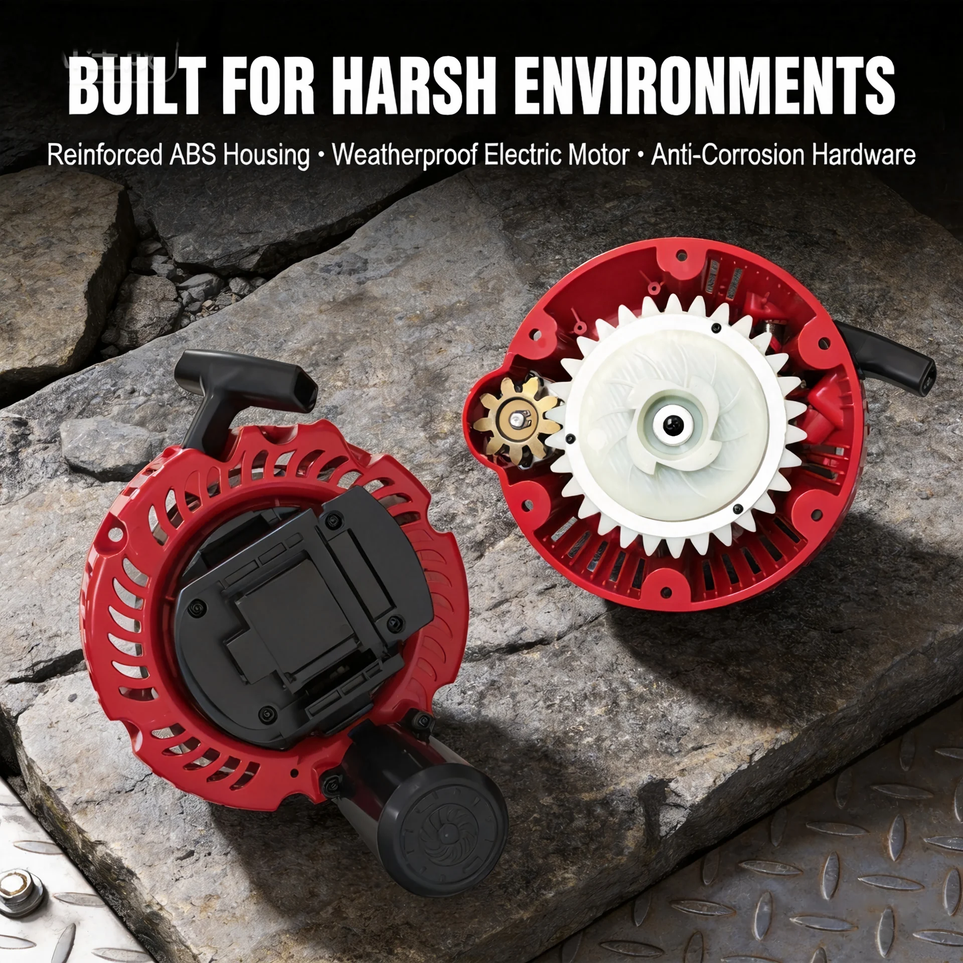 battery-powered-electric-start-recoil-starter-fit-168f-170f-gx160-gx200-55hp-65hp-red-black