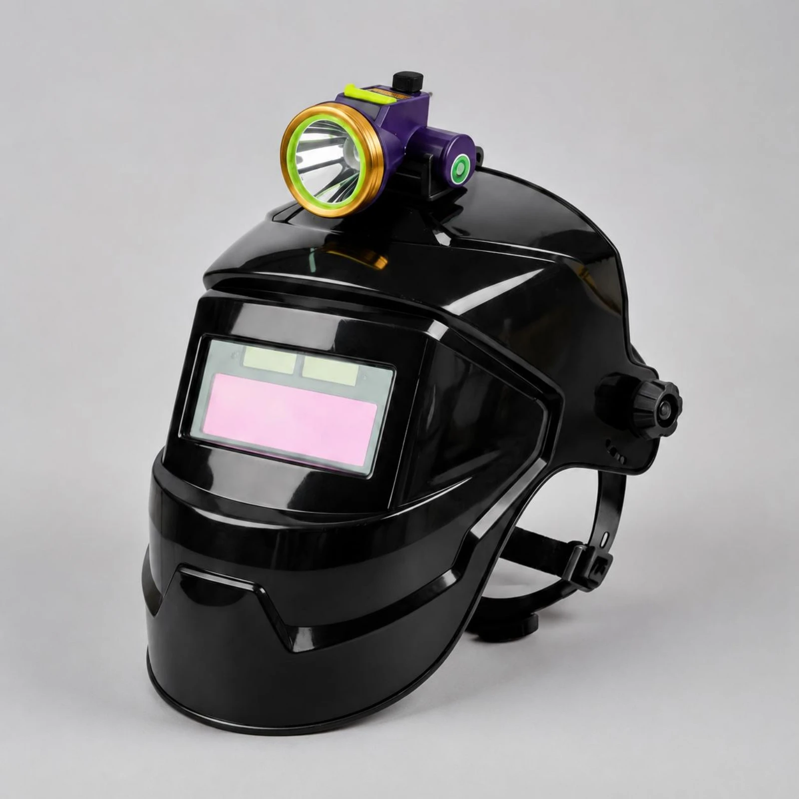Auto Darkening Metal-Joining Helmet Clear Viewing Window Auto Darkening Metal-Joining Mask Flip down Weld Helmet Heat Resistant