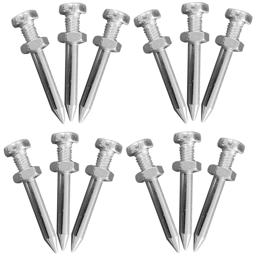 Lawn Aerator Shoe Spikes 26 Piece Metal Soil Aeration Nails Long Stable Garden Grass Care Tools