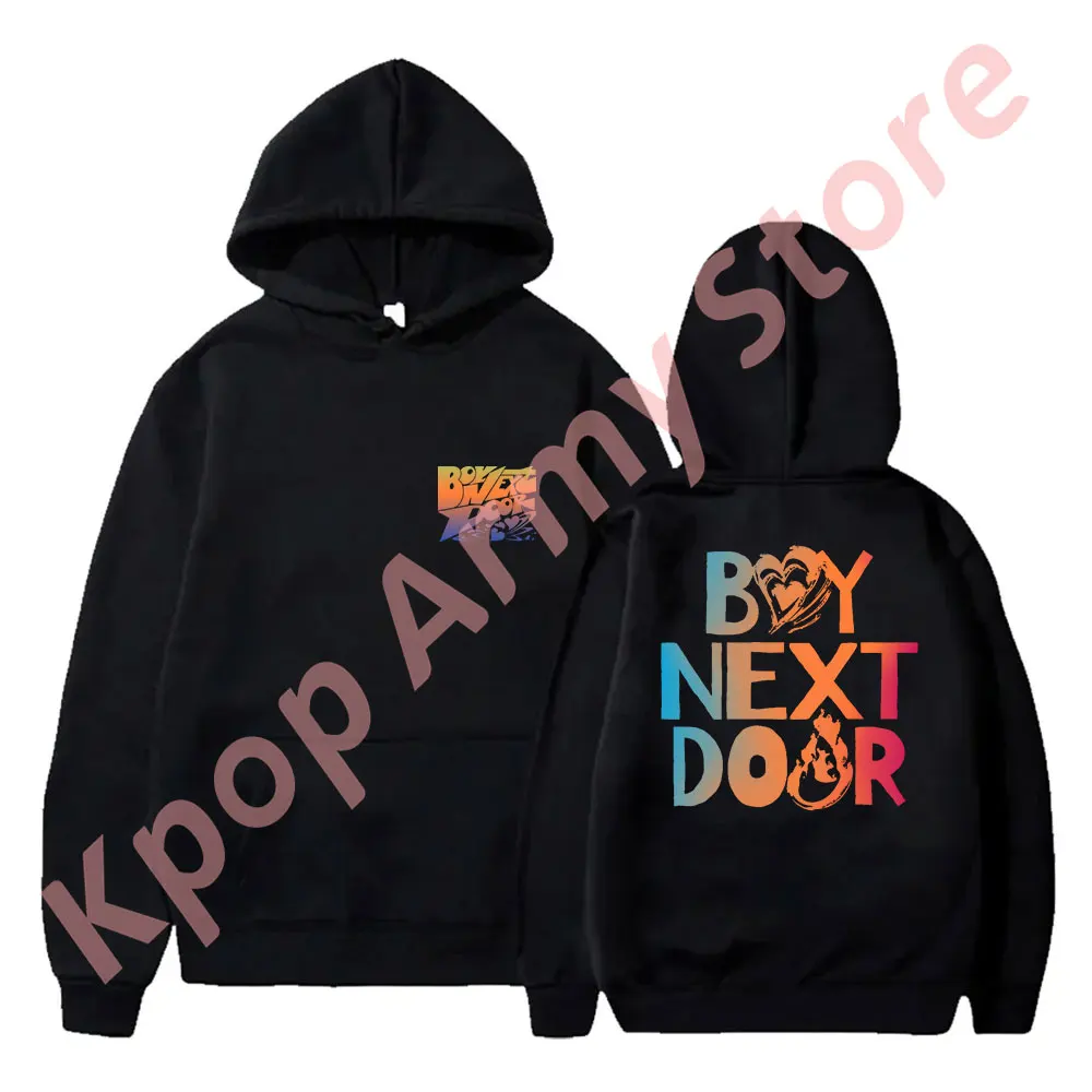 BOYNEXTDOOR HOW Merch Hoodies Winter Women Men Fashion Casual KPOP Hooded Sweatshirts Pullovers