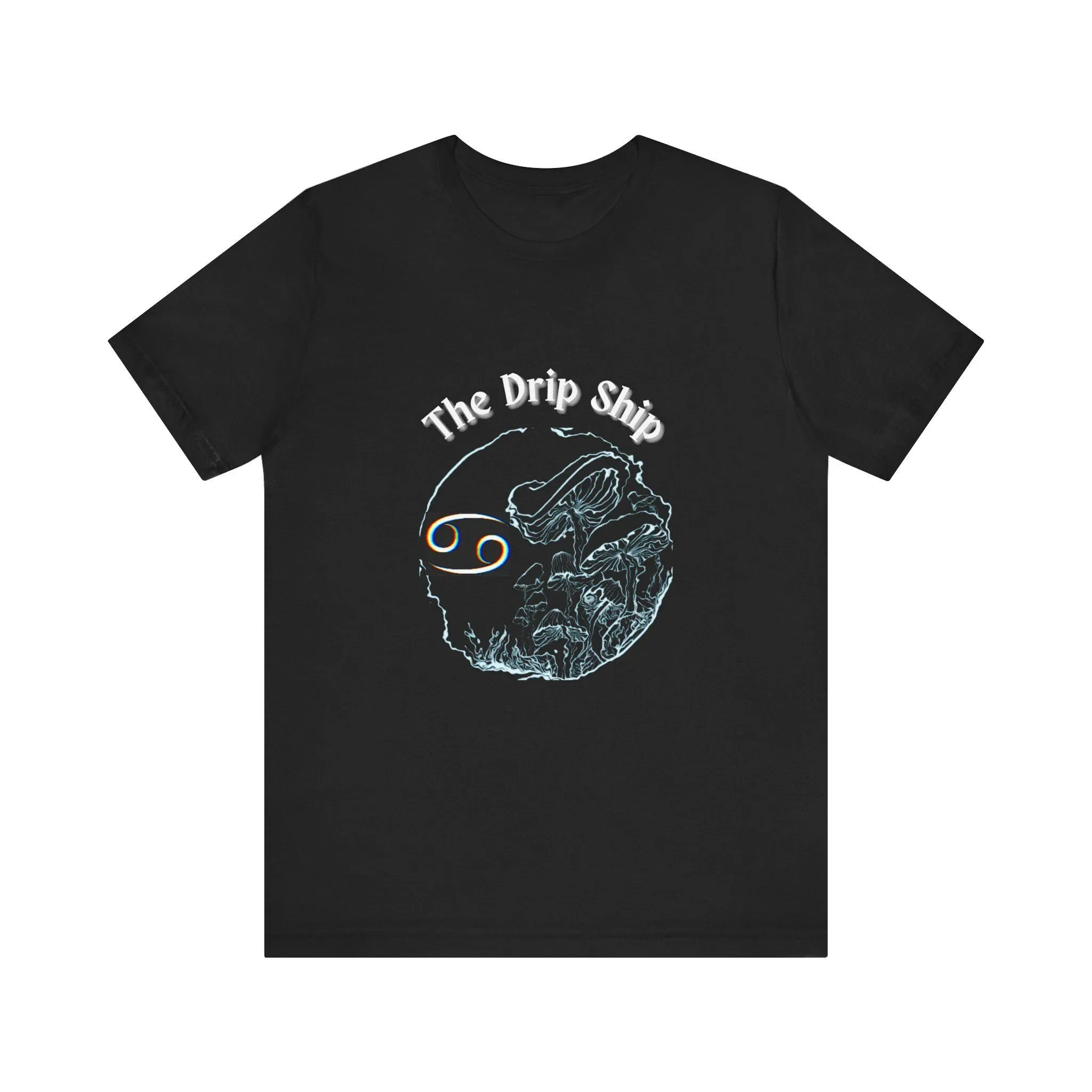The Drip Ship Cancer Jersey  T Shirt Trippy Wear Rave Fashion