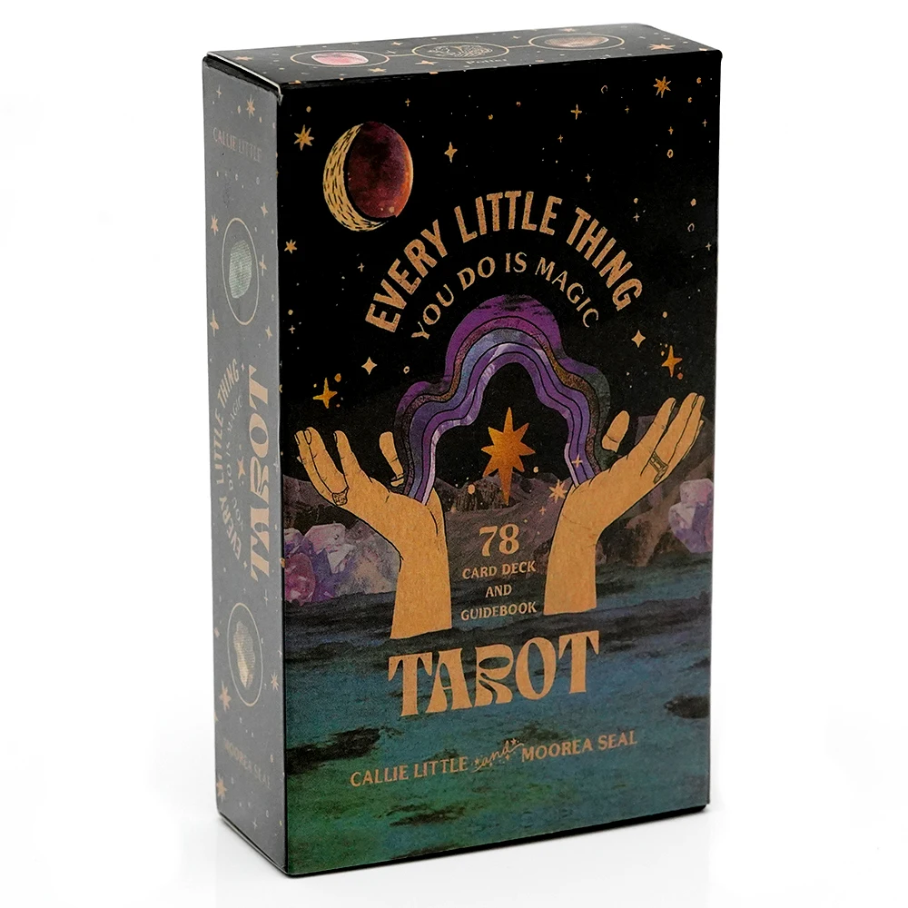 10.3*6cm Every Little Thing You Do Is Magic Tarot: A 78-Card Deck Encouraging You To Travel The Path of Self-inquiry