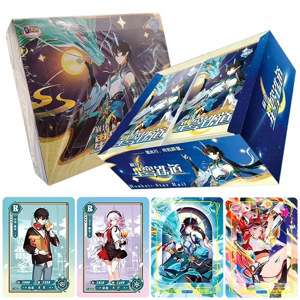 Strategy Adventure Battle Game Honkai Star Rail Character Collection Cards Fans Like Exquisite Craftsmanship Cards Peripherals