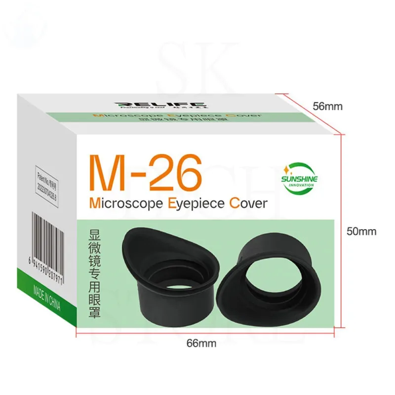 RELIFE M-26 3D Eyepiece Cover For Binocular Biological Microscope Monocular Binoculars