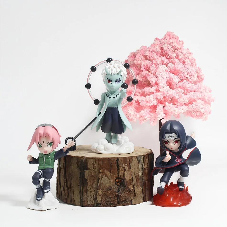 Anime Naruto Blind Box Modellfigur 1-12 Stück NARUTO Ninkai Taisen Serie Figur PVC Desktop Sammlerstück Spielzeugpuppe Geburtstagsgeschenk – Detail 12