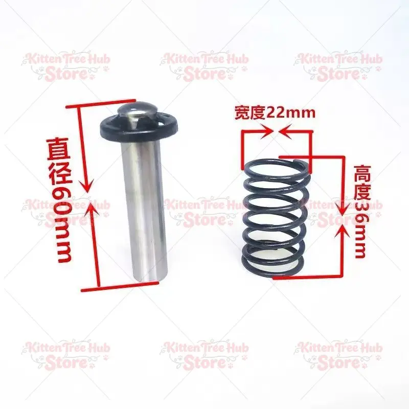 Car Water Pump Head  Washing Accessories Plunger Piston Card Spring