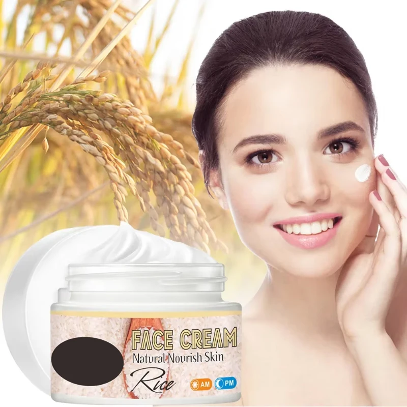 

50ml Rice Lifting Firming Cream Collagen Smooth wrinkles Face Cream For Moisturizer Whitening Brighten Skin Products