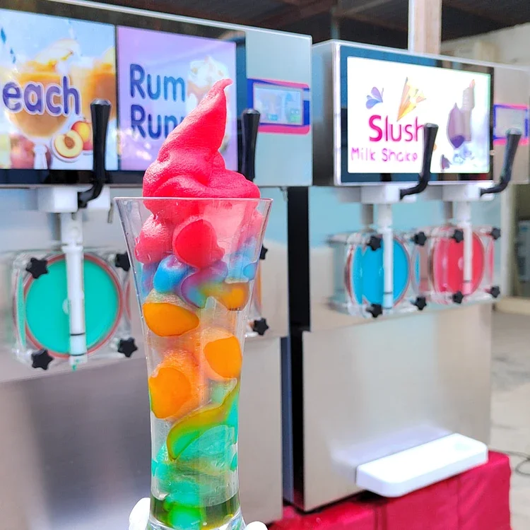 Hot Sell High Quality Carbonated Slush Machine Frozen Cocktail Machine