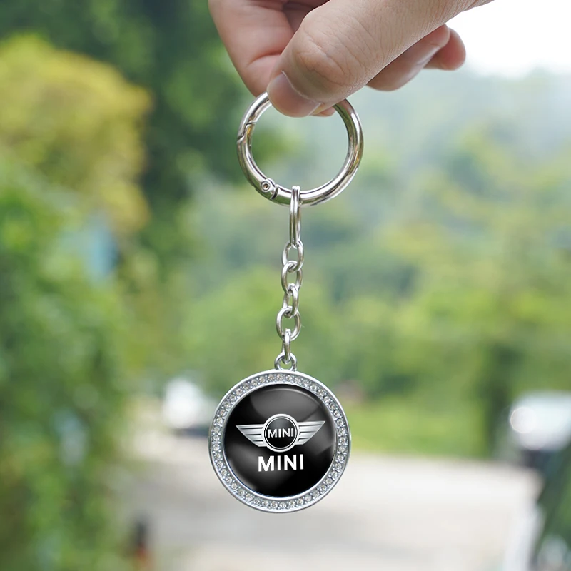 Car Key Rings Keychain Pendant for Mini Cooper One JCW F54 F55 F56 F57 F60 R50 R52 R53 R55 R56 R57 R58 R59 R60 R61 Countryman