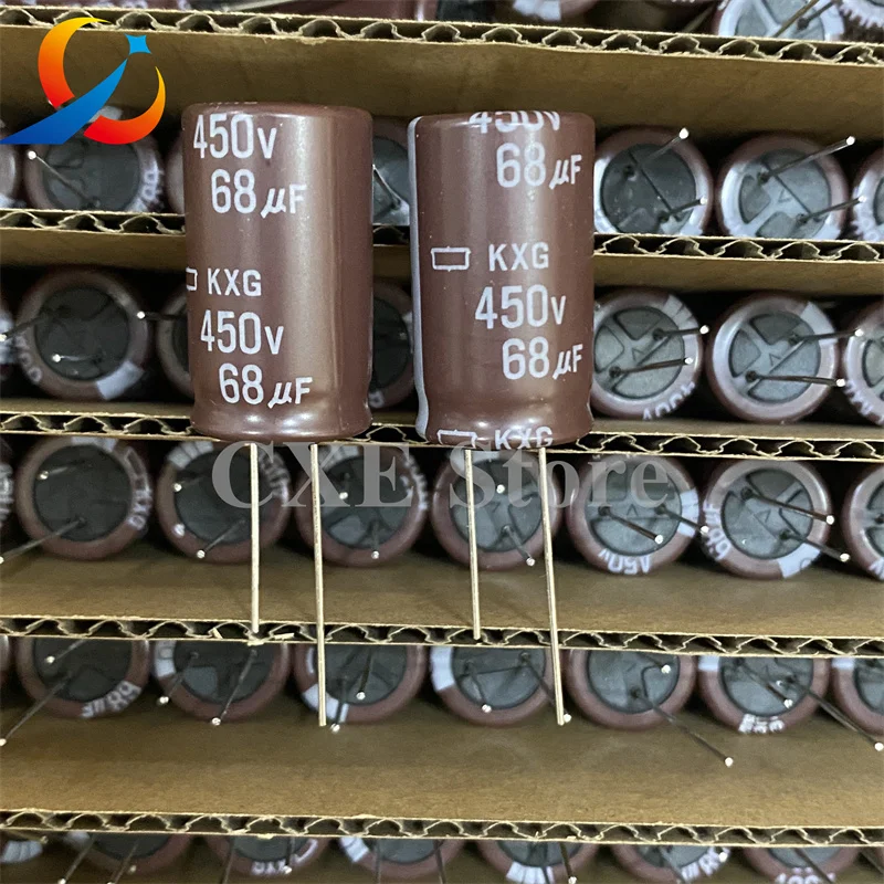 5PCS KXG 450V68UF Volume 18X31.5MM NCCElectrolytic capacitors EKXG451ELL680MMN3S 68UF 450V NEW