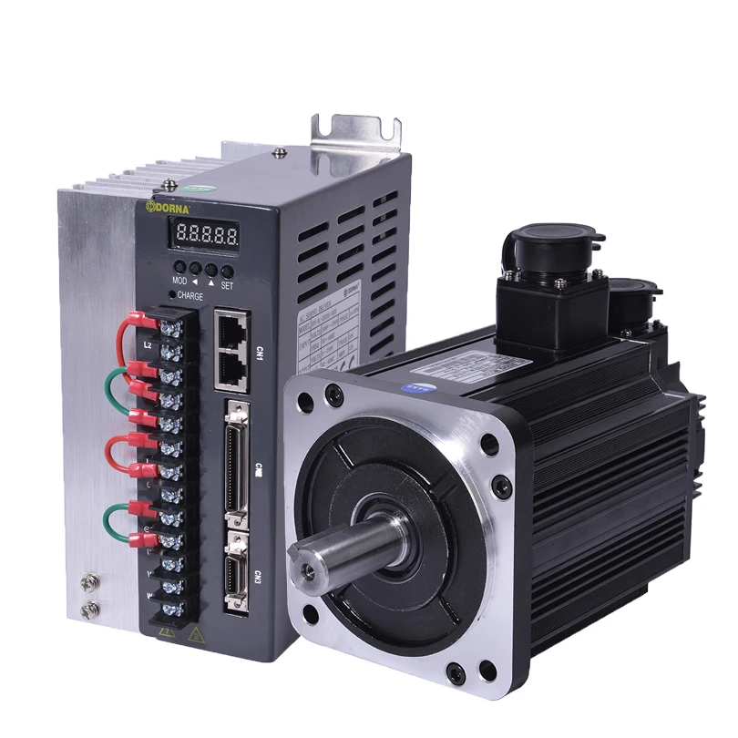 220v 1.5kw dorna ac servo motor and driver in China