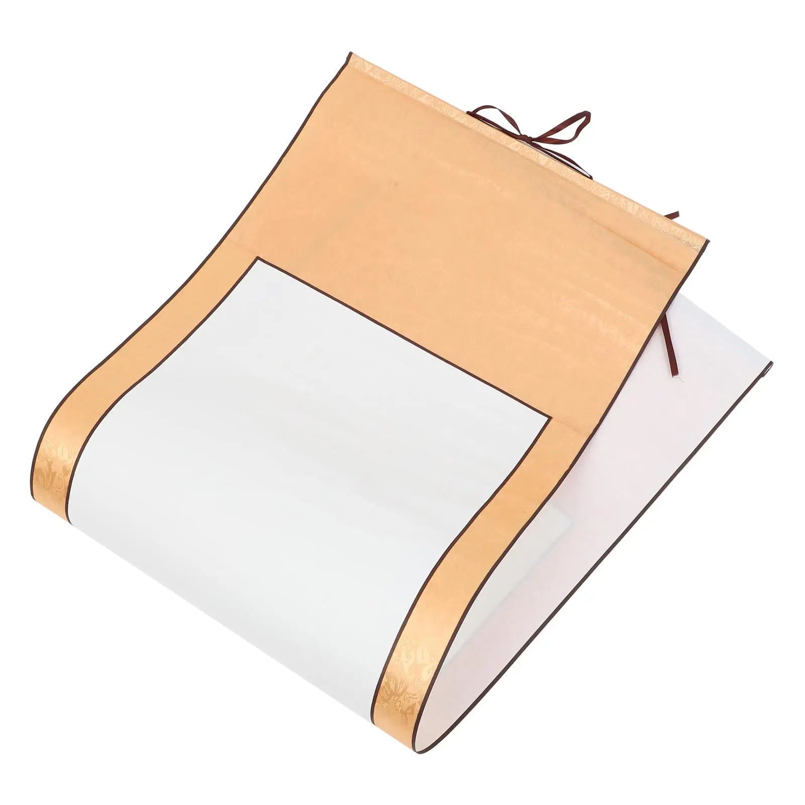 Rolo de papel de arroz profissional, acessório de escrita em branco, caligrafia portátil, pergaminho doméstico multifuncional