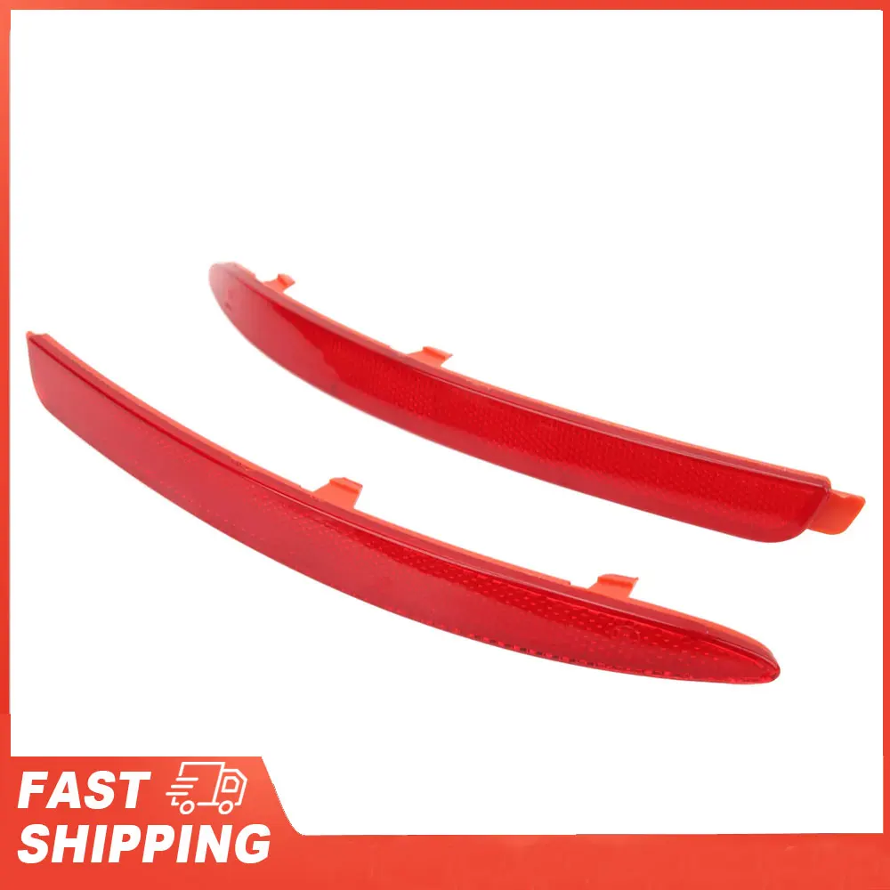 2Pcs Rear Bumper Reflector Left Right 1Z0945105A for SKODA OCTAVIA 1z Facelift 2009 2010 2011 2012 Reflective Strips